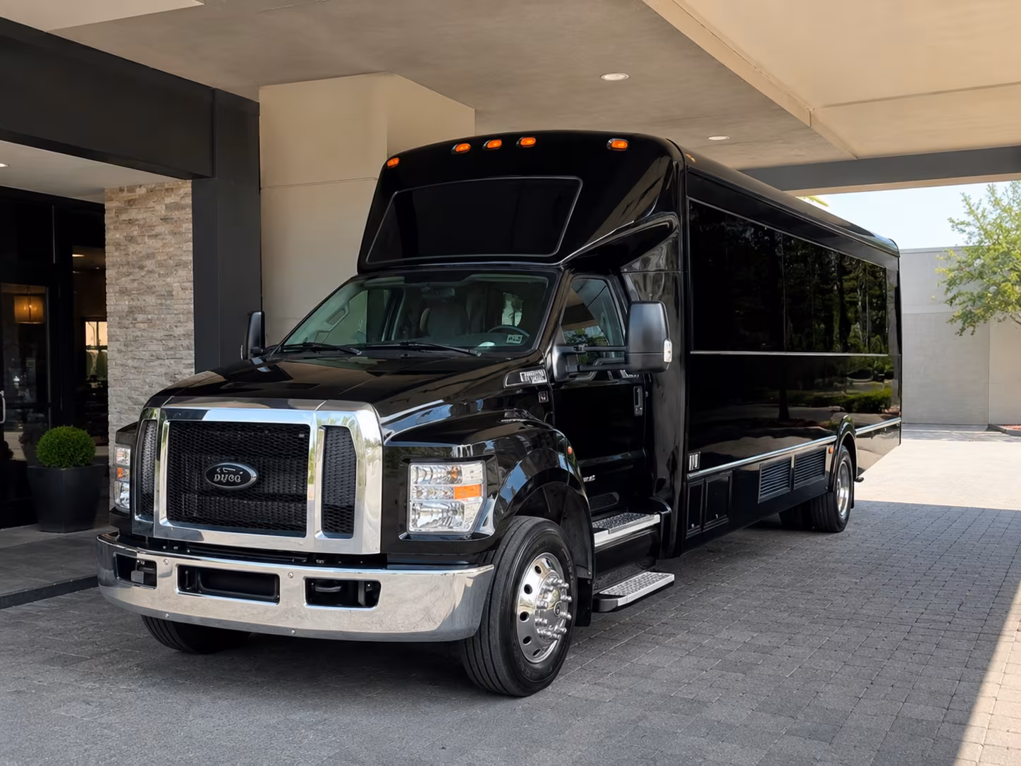 Las Vegas Concert & Music Festival Transportation party bus exterior