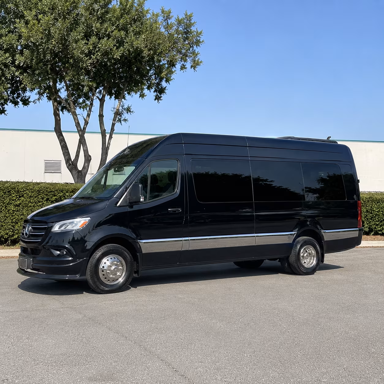 Las Vegas Corporate Transportation party bus exterior