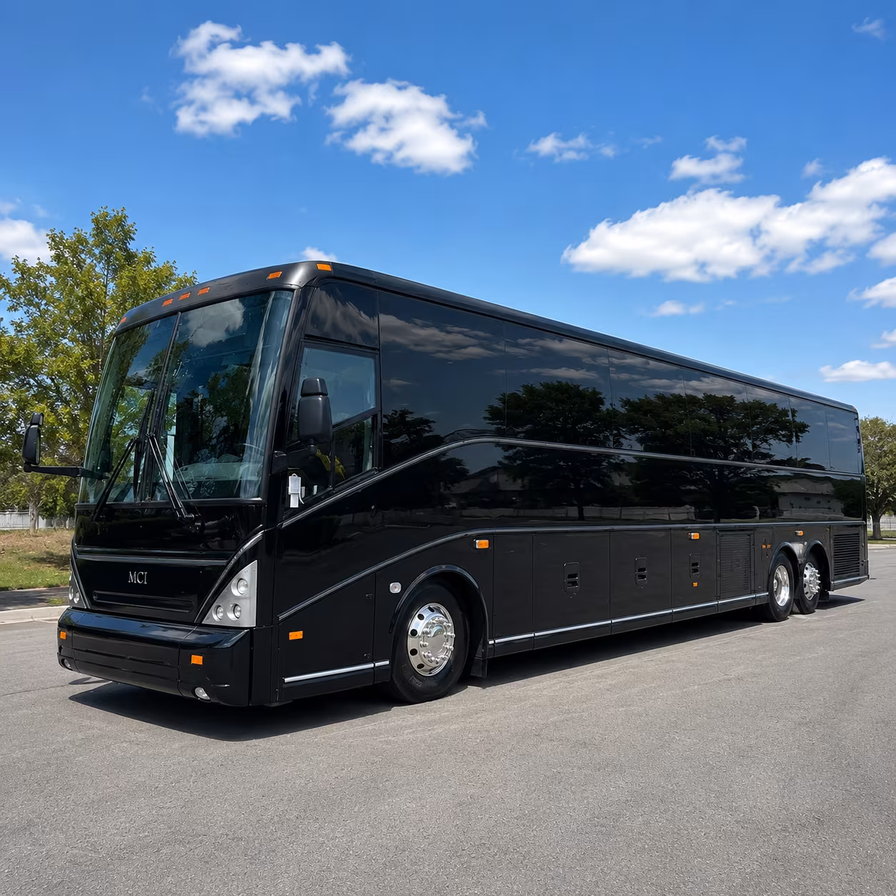 Las Vegas Corporate Transportation party bus exterior