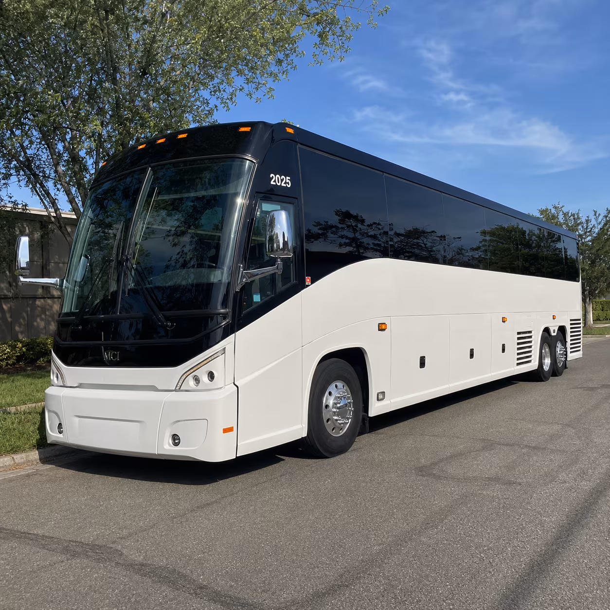 Las Vegas School Event Transportation party bus exterior