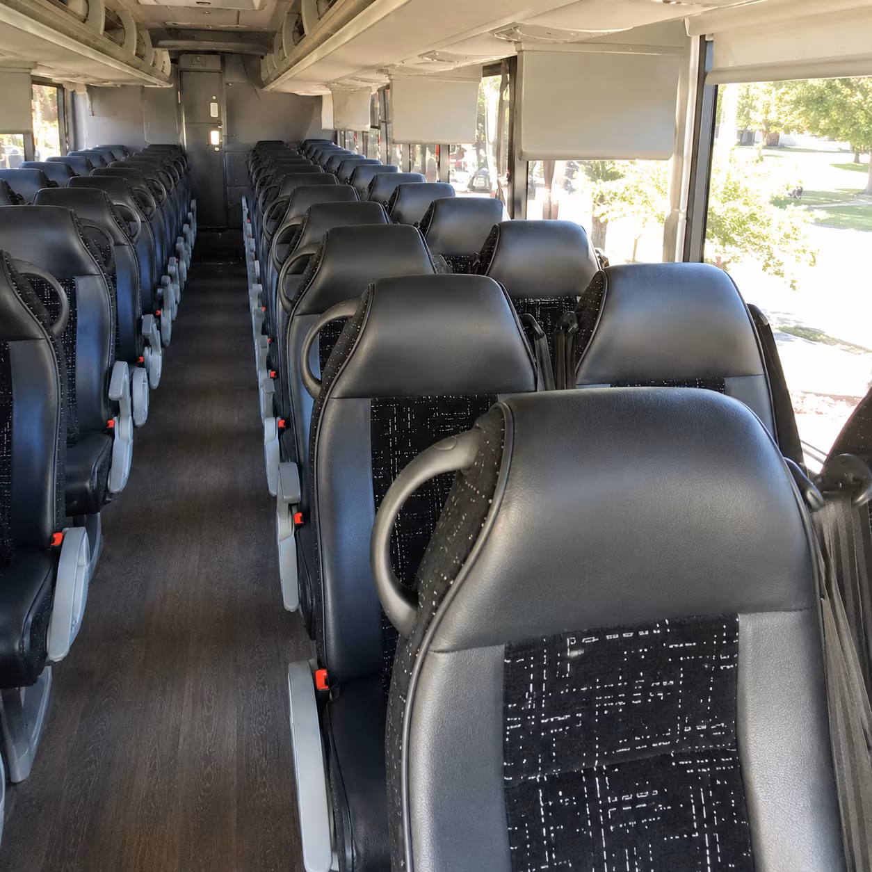 Las Vegas School Event Transportation party bus exterior