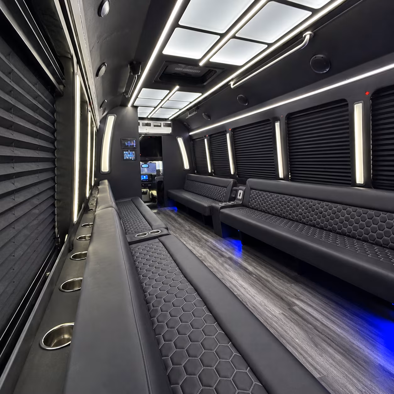 Las Vegas Sporting Event Transportation onboard seating