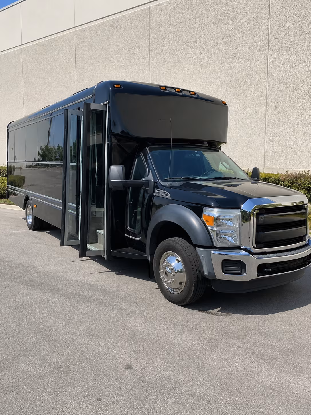 Las Vegas Sporting Event Transportation party bus interior