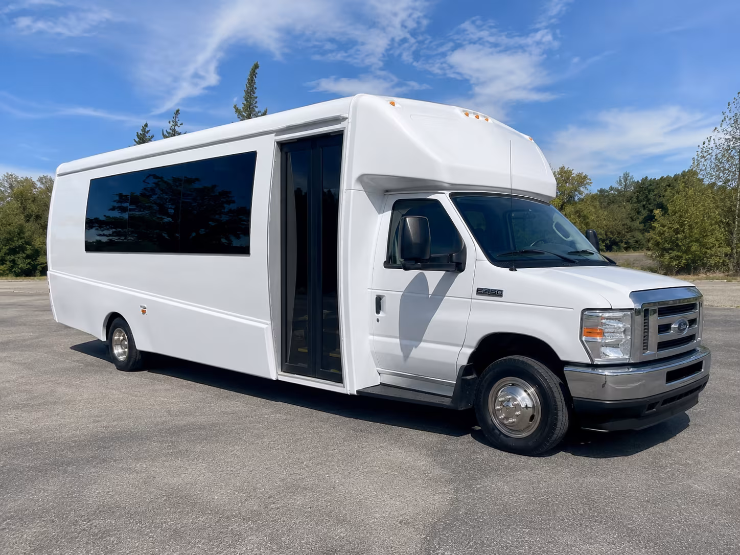 Las Vegas Winery Tour & Pub Crawl Transportation party bus exterior