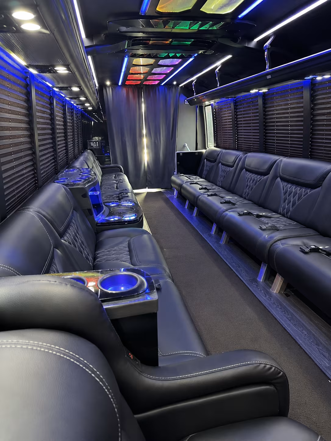 Las Vegas Winery Tour & Pub Crawl Transportation party bus exterior